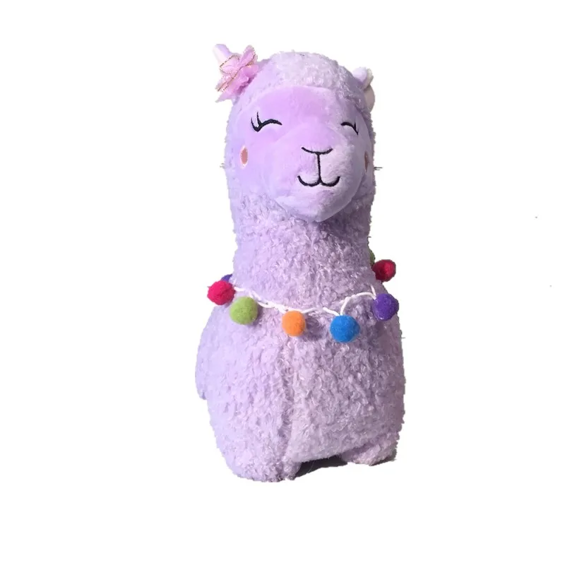 purple llama plush