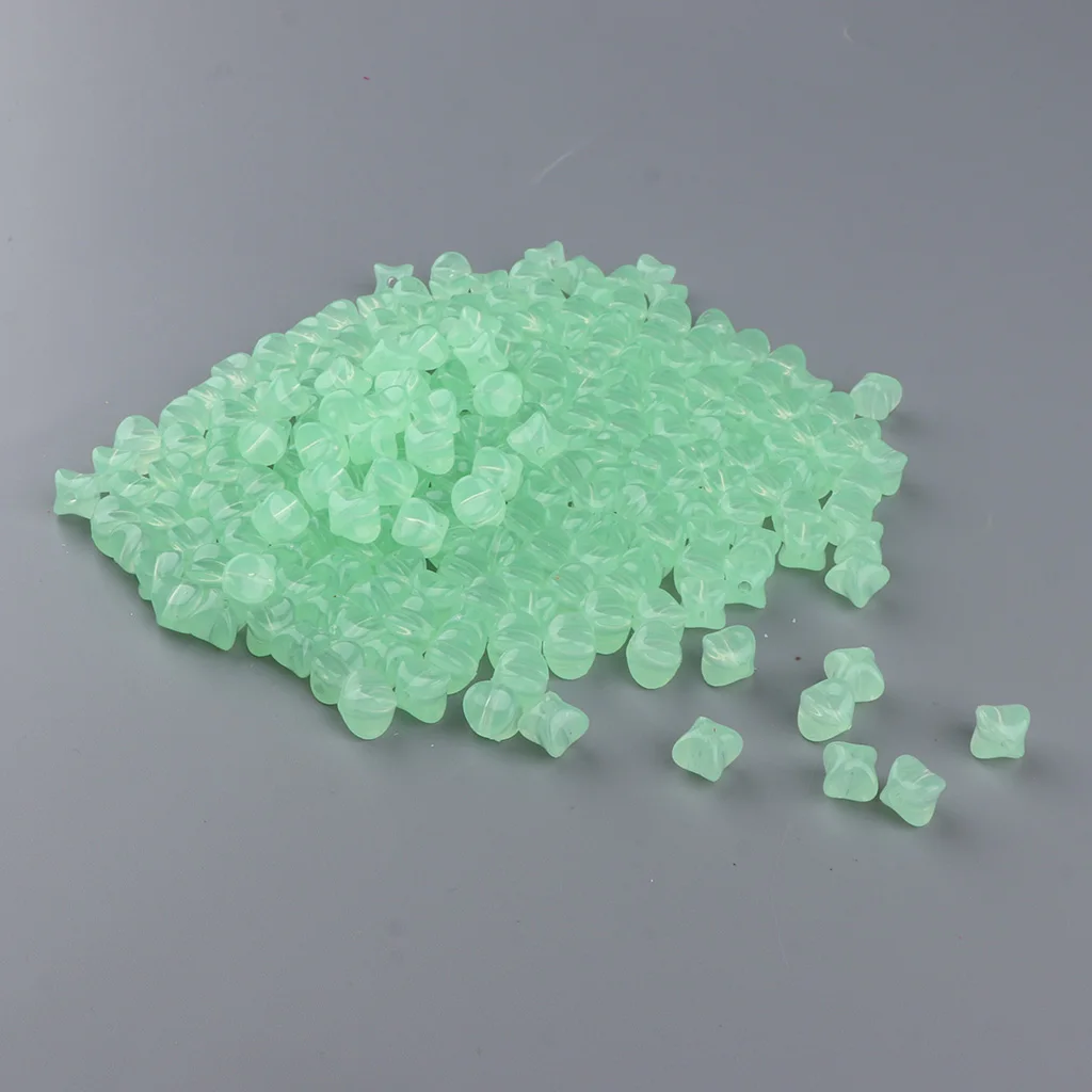100g Square Jelly Shape Sew on Beads Acrylic for Clothes Bags Hats Sewing