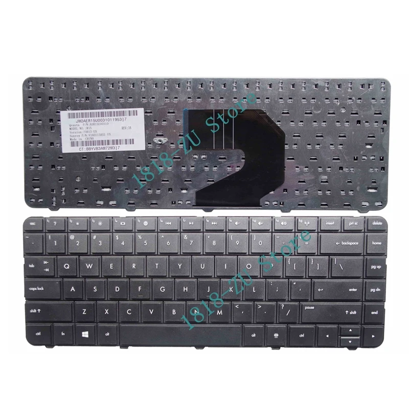  YALUZU English for HP US Black Keyboard for Compaq Presario CQ43 CQ57 CQ58 436