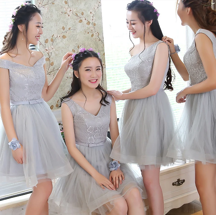 short flowy bridesmaid dresses