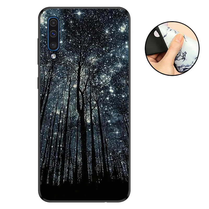 CROWNPRO FOR Funda Samsung A50 Case Matte TPU sFOR Samsung A50 Cover Silicone FOR Coque Samsung Galaxy A50 SM-A505F Phone Case