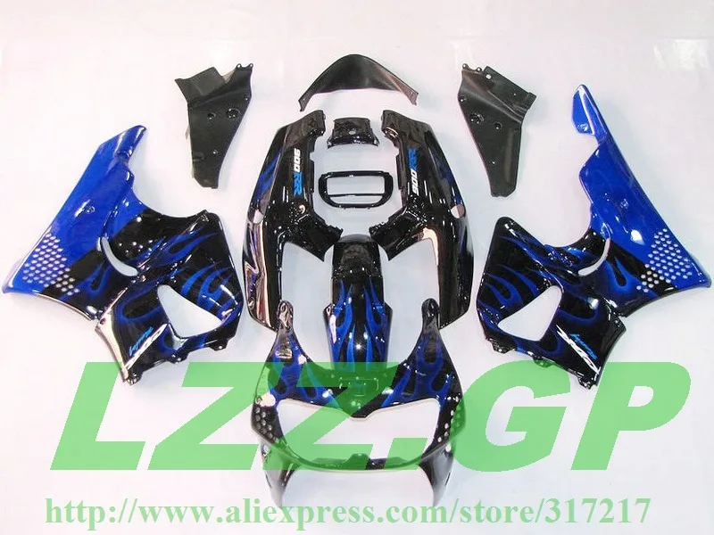 Комплекты обтекателей LZZ.GP для HONDA CBR900RR 893 96 97 CBR 900RR 1996 1997 CBR893 red сине-белый