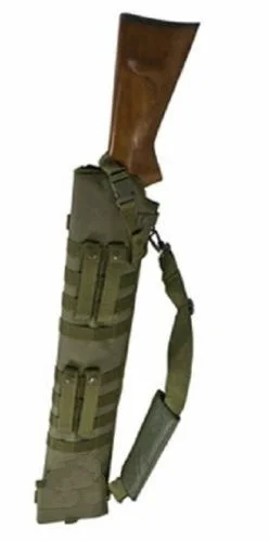 

Hunting rifle Shotgun Scabbard Combat Expandable Holster VISM Shotgun OD green tactical Bag