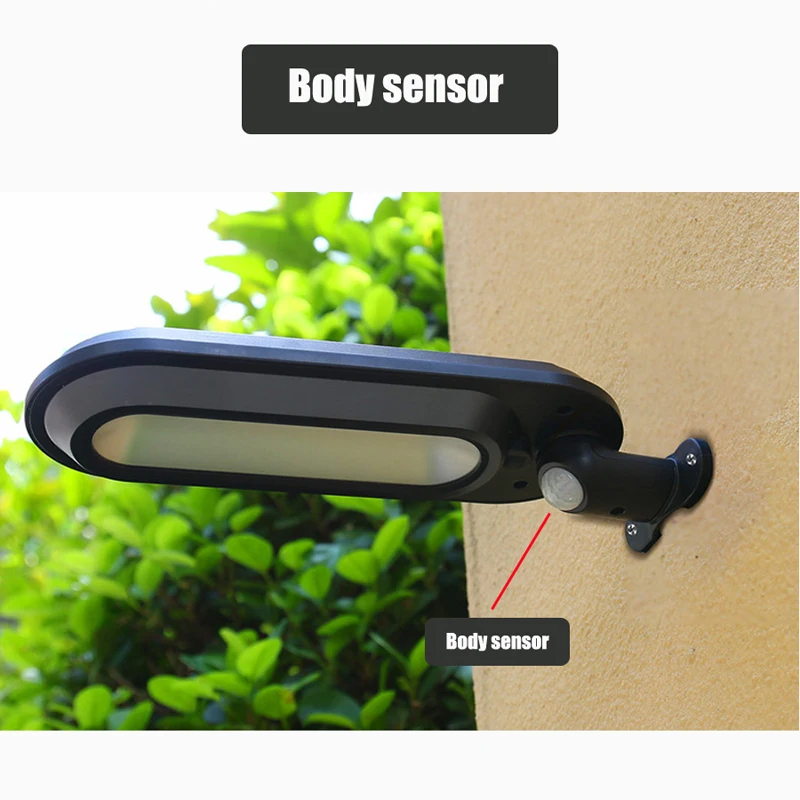 Solar do Sensor de Movimento da Luz da Energia Solar da Lâmpada para a Rua Quintal Caminho Rodou Jardim a2 Luz 4 da luz da energia solar da lâmpada
