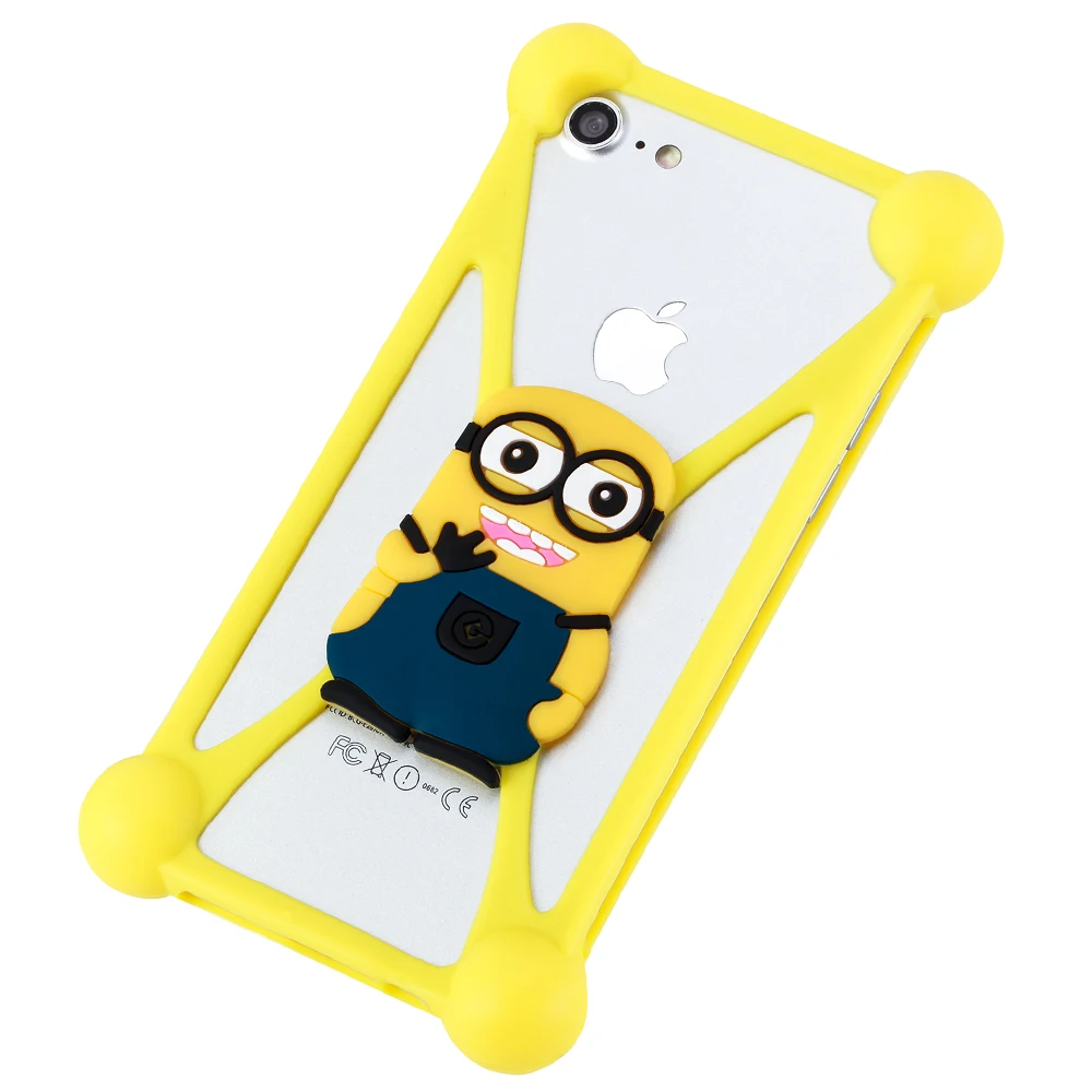 3D Cute Yellow B. Duck Cartoon Silicon Case Covers Skins Shields Housings case fFor SONY Xperia L S36h C2105 |