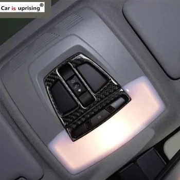 

For bmw f20 f30 f34 f32 x1 x5 f15 x6 f16 Car Interior Dome Reading Light Decoration Frame Carbon Fiber Cover Trim Car Styling