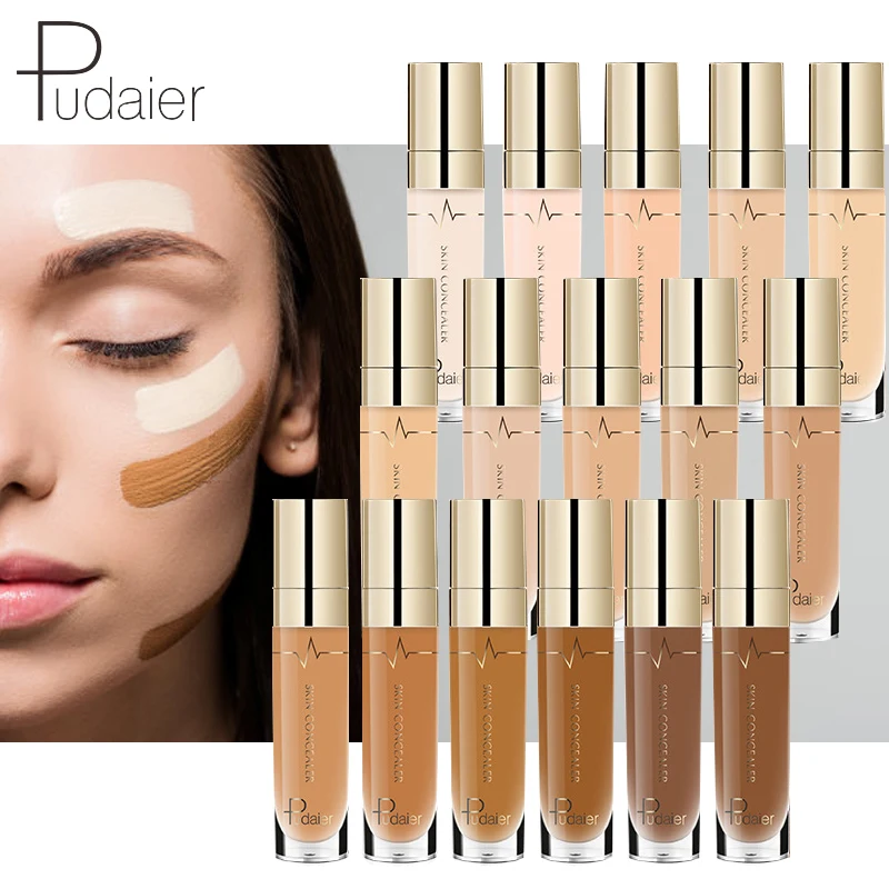 

Pudaier 22Color Face Concealer Cream Waterproof Brighten Whitening Makeup Foundation Base Cover Eye Dark Circles Corrector 4.5ML