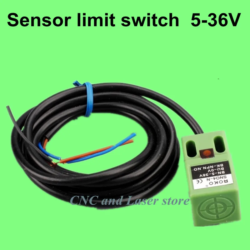 

2PCS Sensor limit switch for CNC router and Laser engraving machine, 5-36V photoelectric limit switch, mechanical limit sensor