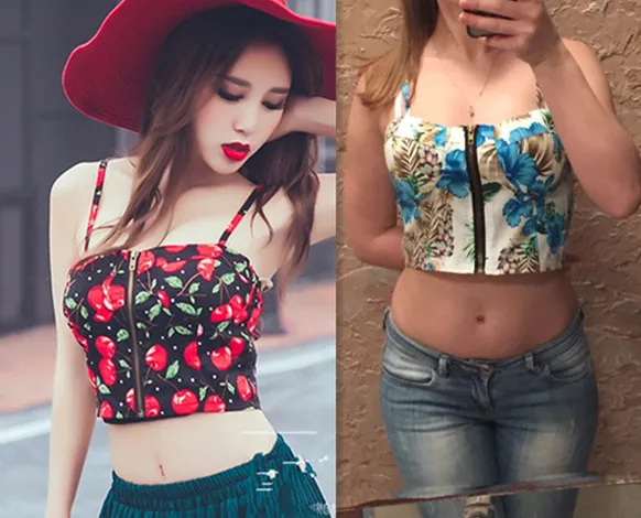 Бюстгальтер со звездами Feminino Omighty танк топы женский короткий топ Mujer Bralette