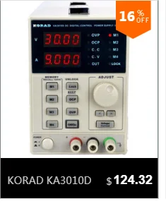 KORAD KA6005D-прецизионный регулируемый 60 V, 5A DC линейный источник питания цифровой регулируемый лабораторный класс