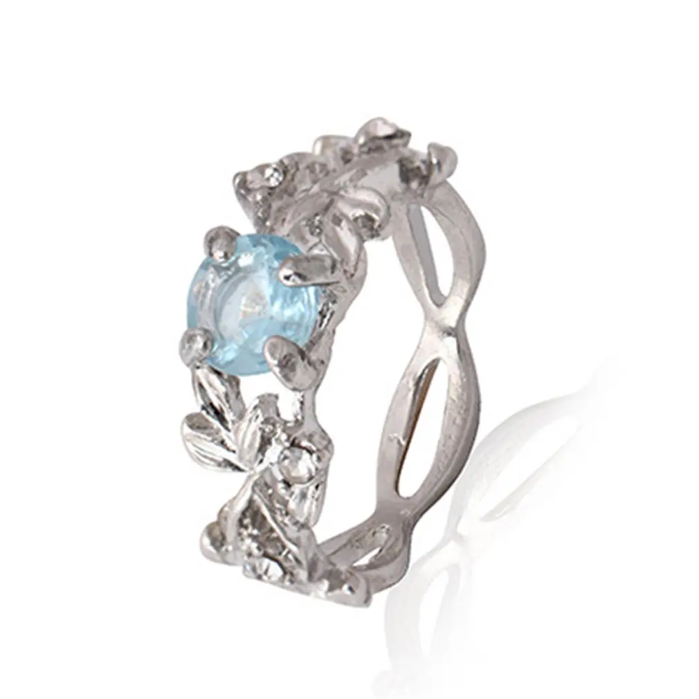 Fashion Finger Ring Creative Hollow Ring With Rhinestone Personalized Women Jewelry For Wedding Party Birthday