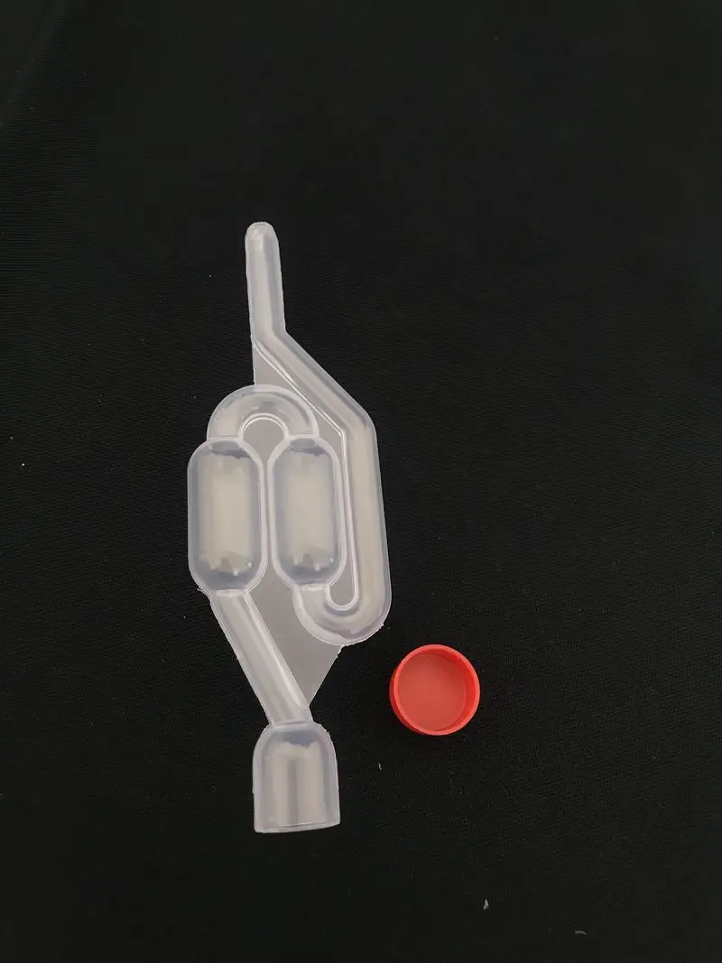 

High quality Exhaust One-way Home Brew Wine Fermentation Airlock Air Lock Check Valve Water Sealed Valves Plastic Air Lock