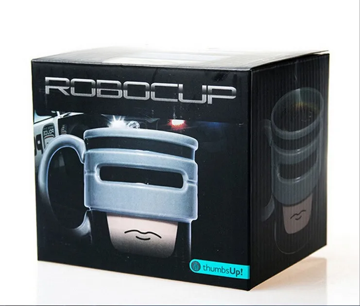 Robocup Robocop кружка для кофе с керамическим покрытием напитков наполовину человек