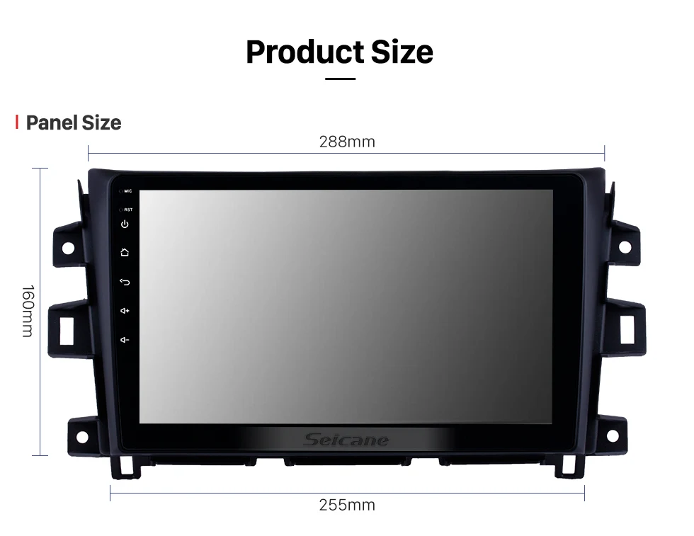 Seicane Android 8,1 автомобиль радио мультимедиа плеер для Nissan Navara 2011 2012 2013 2din gps навигации Поддержка OBD2