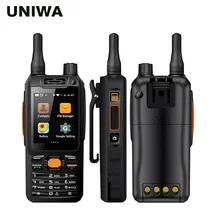 UNIWA Alps F25 Zello рация мобильный телефон MTK6735 четырехъядерный 1 Гб+ 8 Гб rom GSM/WCDME/LTE усилитель сигнала Android смартфон