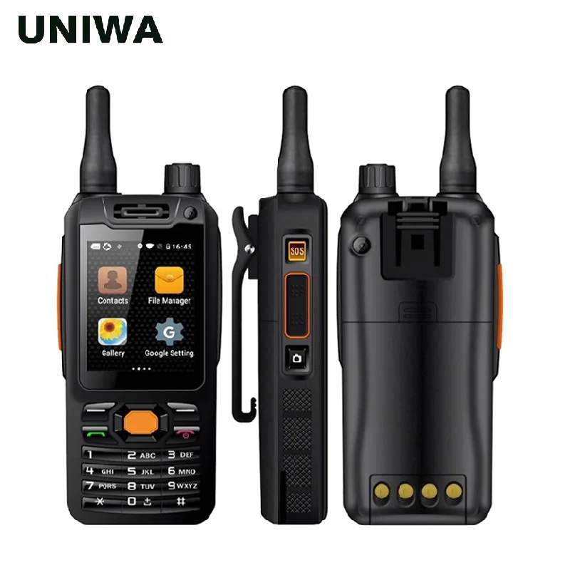 UNIWA Alps F25 Zello Walkie Talkie четырехъядерный мобильный телефон GSM/WCDME/LTE Android смартфон MTK6735 1