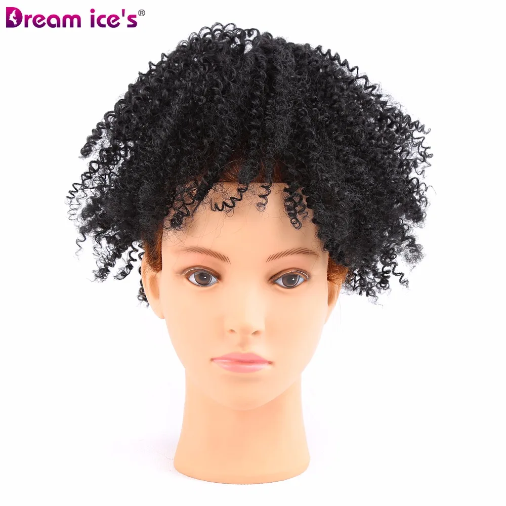12 inch Puff Afro Kinky Curly Ponytail Drawstring Short Black Pony Tail Clip on Synthetic Hair On Barrettes Bun hair scrunchies 12 inch Puff Afro Kinky Curly Ponytail Drawstring Short Black Pony Tail Clip on Synthetic Hair On Barrettes Bun hair scrunchies