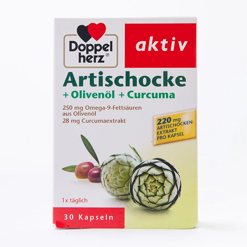 

Free shipping artischocke + olivenol + curcuma 30 kapseln