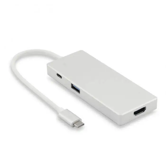 Новый многофункциональный мини 3 Порты USB 3.0 хаб Тип-C к HDMI TF SD Card Reader адаптер для MacBook Pro PC em88