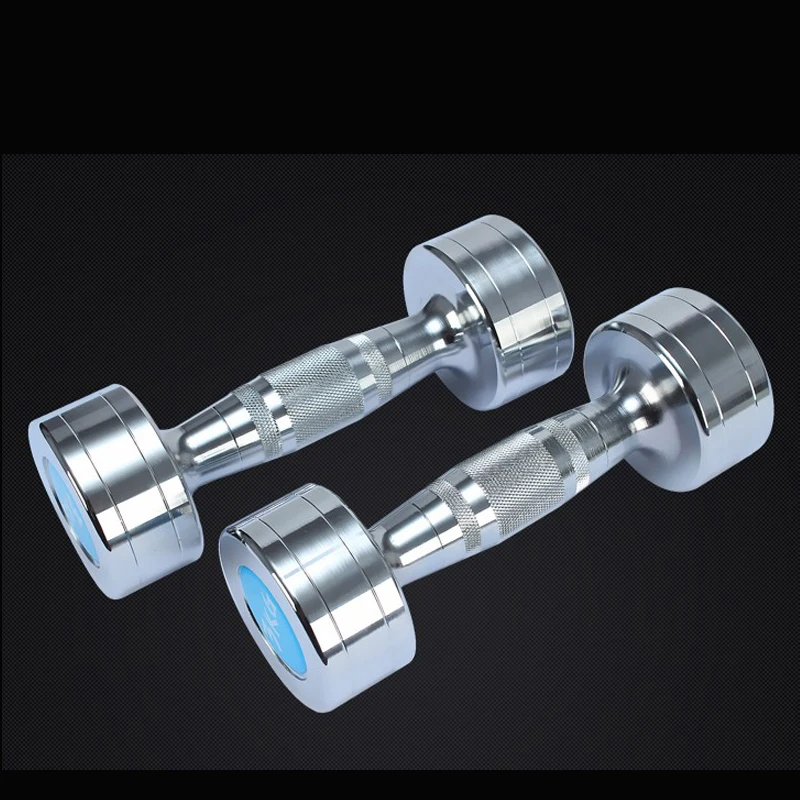 high quality pure steel dumbbell, 10kgs dumbbell*2pcs, dumbbell fitness(pair)