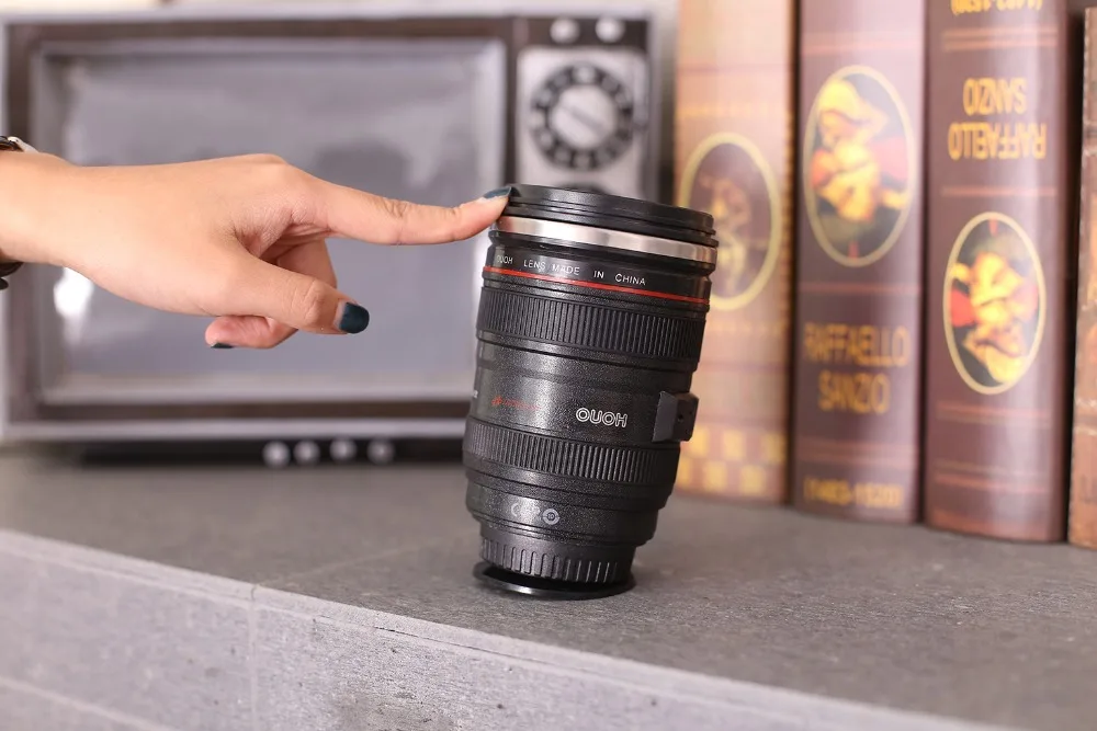 Camera Lens Mug Canon 12 oz Travel Coffee Cup Tea Mug Water Mug
