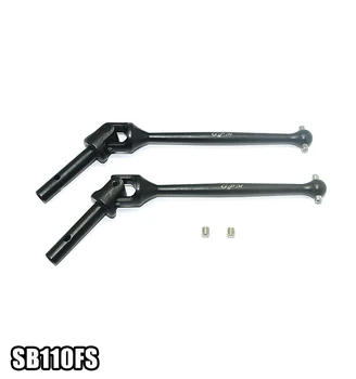 

2PCS 45# Hardened Steel Bold Front CVD Fore Universal Joint Dog Bone SB110FS for RC Car LOSI KM 1/6 Short Truck Upgraded DIY Acc