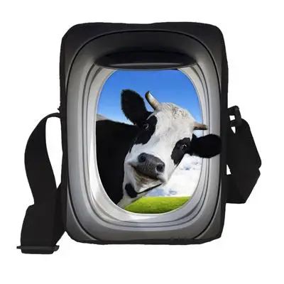 Новые модные женские туфли Курьерские сумки для девушки мини сумки 3D животных печати плечо небольшой Сумки высокое Кроссбоди сумка - Цвет: Прозрачный