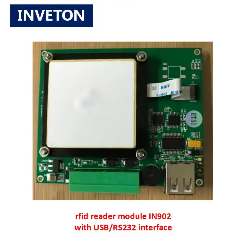 Настольный USB UHF RFID ридер PR9200 с чипом записывающее устройство 3 м дальнего радиуса