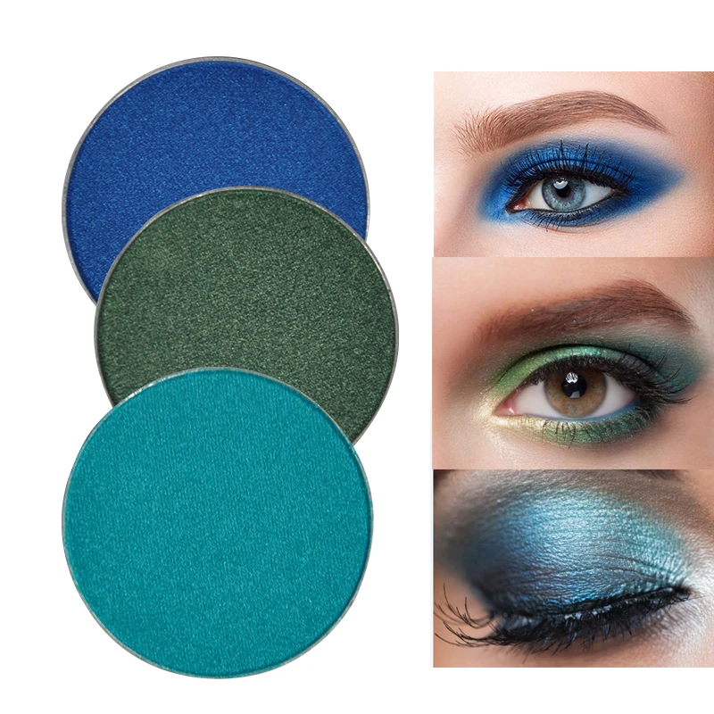 Feel Well DIY shimmer Shadow Palette Makeup Eyeshadow Pigment Loose Make Up Long-lasting eye makeup Powder Comestic |