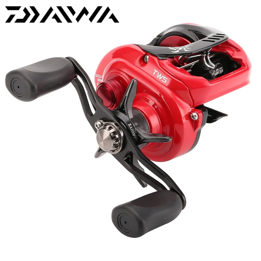 

DAIWA TATULA TYPE-R 100H 100HL 100SH 100SHL 7BB 6KG Baitcasting Fishing Reel TWS Red Limited Edition Saltwater Fishing Tackle