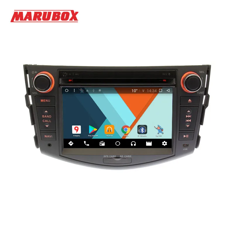 Cheap MARUBOX 7A106MT8,Car Multimedia Player for Toyota RAV4,2005-2013,Octa Core,1024*600,Android 8.1, 2GB RAM, 32GB ROM,GPS,DVD,Radio 1