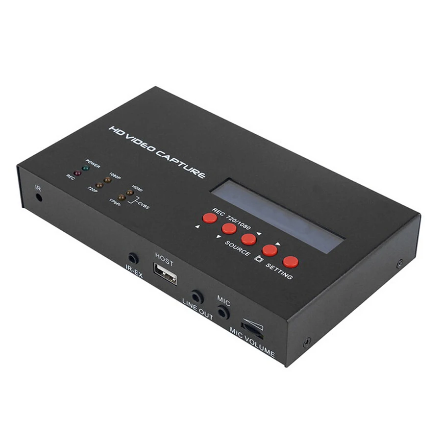 EZCAP283S HD Video Capture 1080P AV//HDMI//Ypbpr Recording for HD Camera TV Game