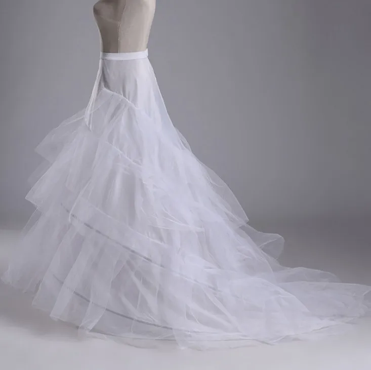 Высококачественная Черная Нижняя юбка-Русалка для невесты, белое свадебное платье с шлейфом, нижнее белье кринолин, Нижняя юбка, новое поступление