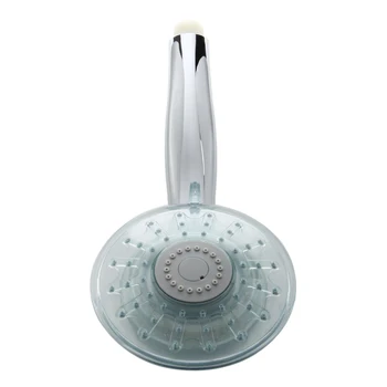 

Artichoke Pendant ABS Hand Shower Silver Color 9 LED 3 Colors Bathroom