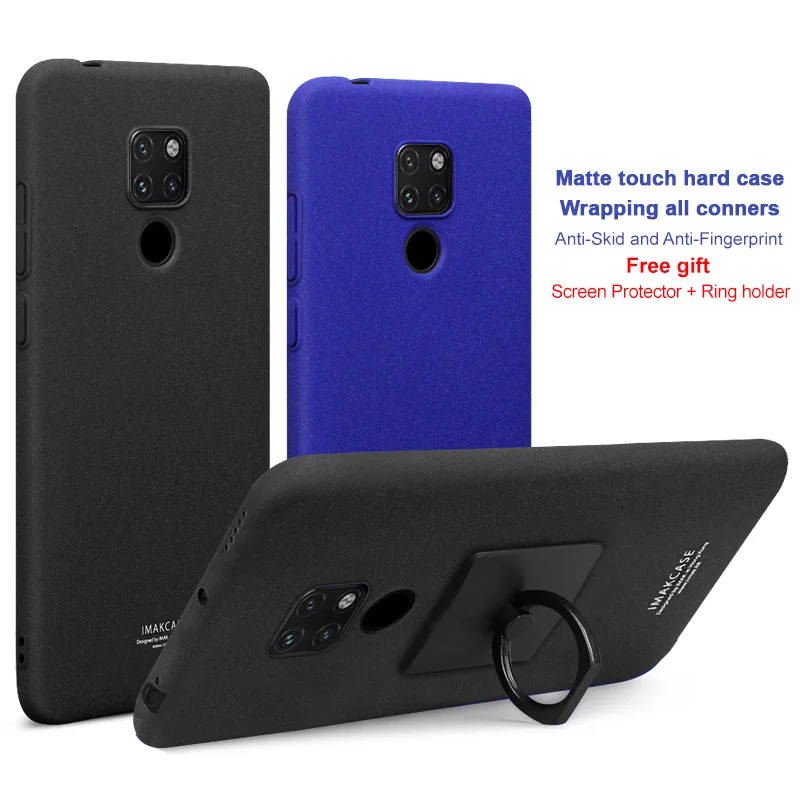 10pcs/lot Wholesale IMAK Creative Cowboy with Stand Phone Case For Huawei mate 20 X With Screen Protector |