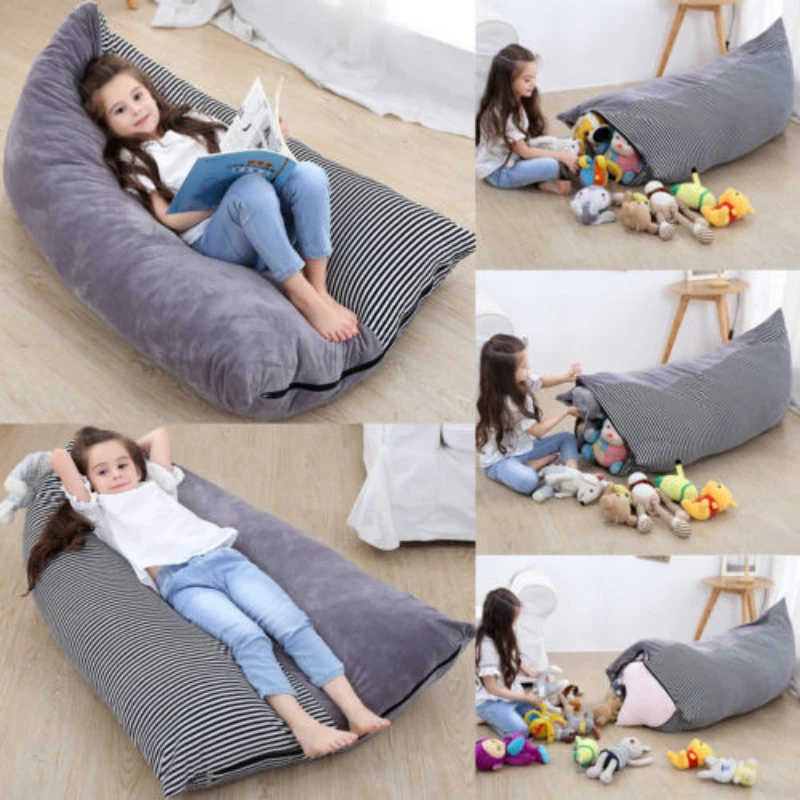 bean bag storage for stuffed animals