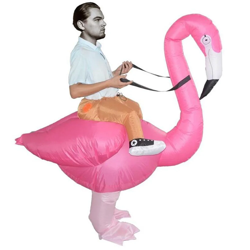 Adult Pink Flamingo Fancy Dress Costume Mens Ladies Animal Stag ... Adult Pink Flamingo Fancy Dress Costume Mens Ladies Animal Stag ...