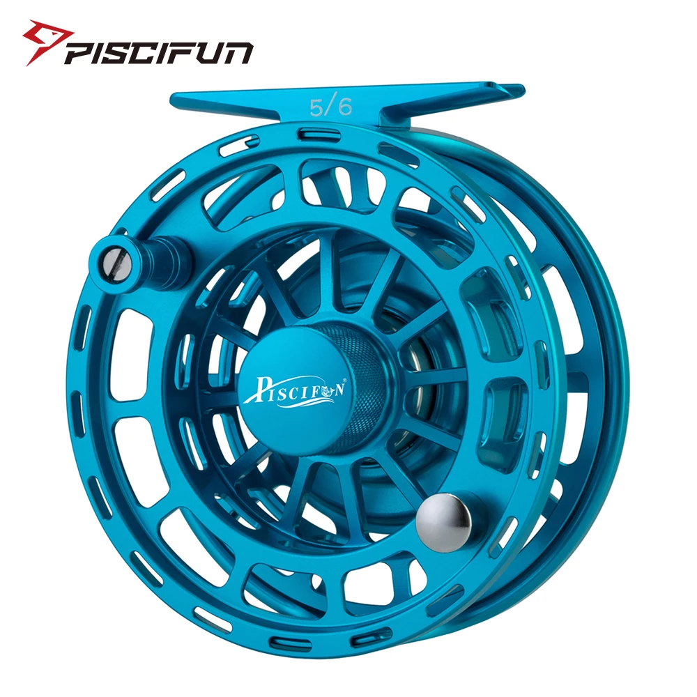 Катушка для ловли нахлыстом Piscifun Platte 5/6 7/8 9/10 WT катушка с ЧПУ резки рыбы большая