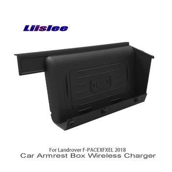 

Liislee Car Charger Storage For Landrover FPACEXFXEL 2018 Car Quick Charge Fast Mobile Phone Car Sundries Box Wireless Charger