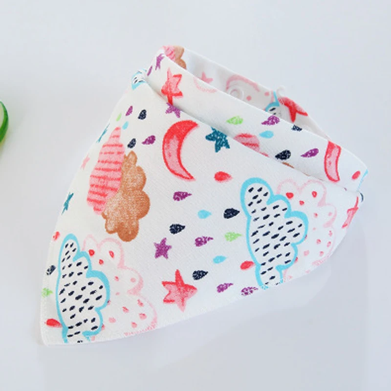 Fashion Baby Bibs bandana bib Burp Cloth Print Pattern Cotton Toddler Baby Waterproof Saliva bib Meal baby stuff Accessories