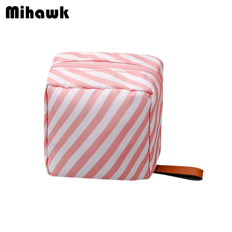 

Mihawk Nylon Cosmetic Bag Mirror Perfume Beauty Case Blush Waterproof Makeup Toiletry Pouch Special Purpose Bags Make Up Totes