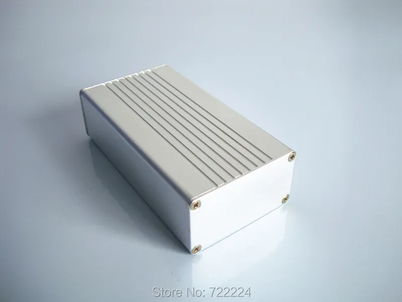 Корпус Интегрированный алюминиевый для Электророзетки 55*30*100 мм|box for|box for electronicboxes
