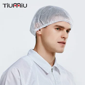 

Mesh Cap Workshop Work Hat Unisex Women Men Food Service Cook Dustproof Hat Kitchen Restaurant Hotel Bakery Chef Waiter Hat