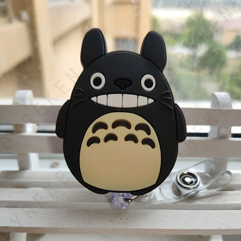 2019 New Cartoon Retractable Pull Badge Reel ID Lanyard Name Tag Card Nurse Badge Holder lovely Kids Reels