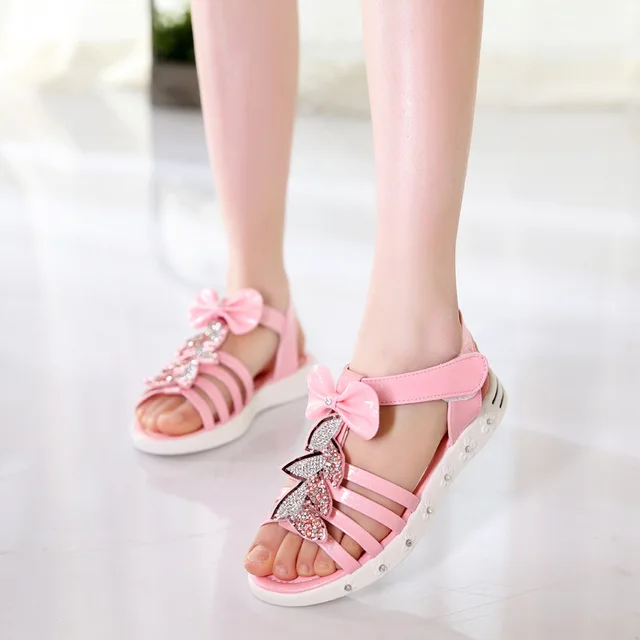 Mädchen Schuhe Koreanisch - Lederschuhe Für Tanz Und Performance