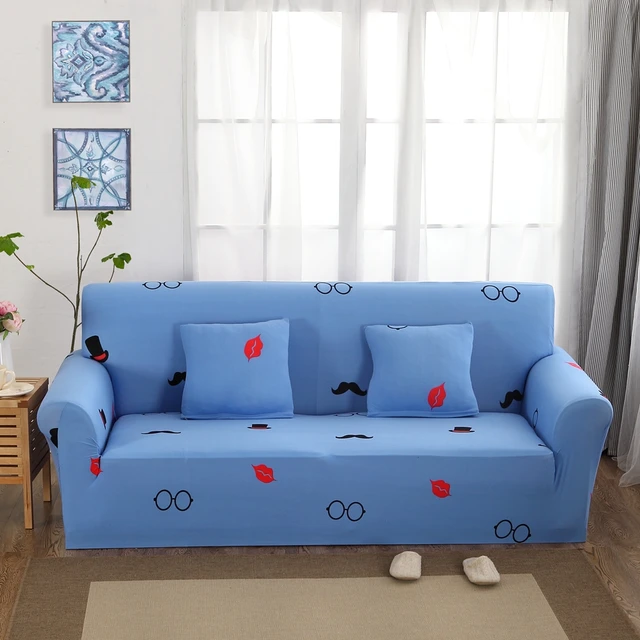 Light Blue Couch Sofa Covers For Living Room Single Double Three Light Blue Couch Sofa Covers For Living Room Single Double Three Four Seat Slipcovers