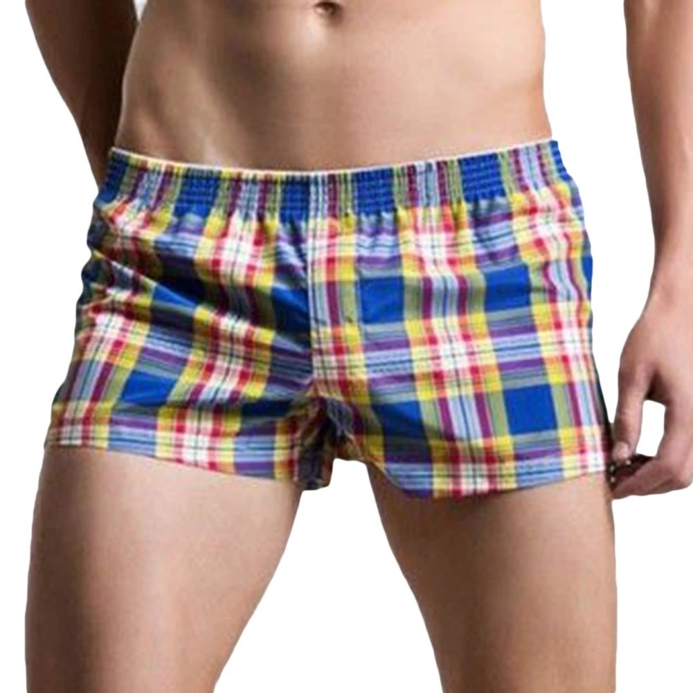 Fashion Men's Cotton Underwear Boxers Shorts Bulge Pouch Underpants