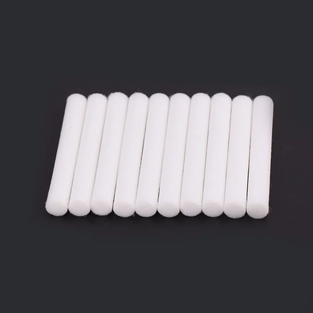 10pcs 8mmx64mm Air Humidifiers Filters Cotton Swab for Air Ultrasonic Humidifier Cotton Sticks