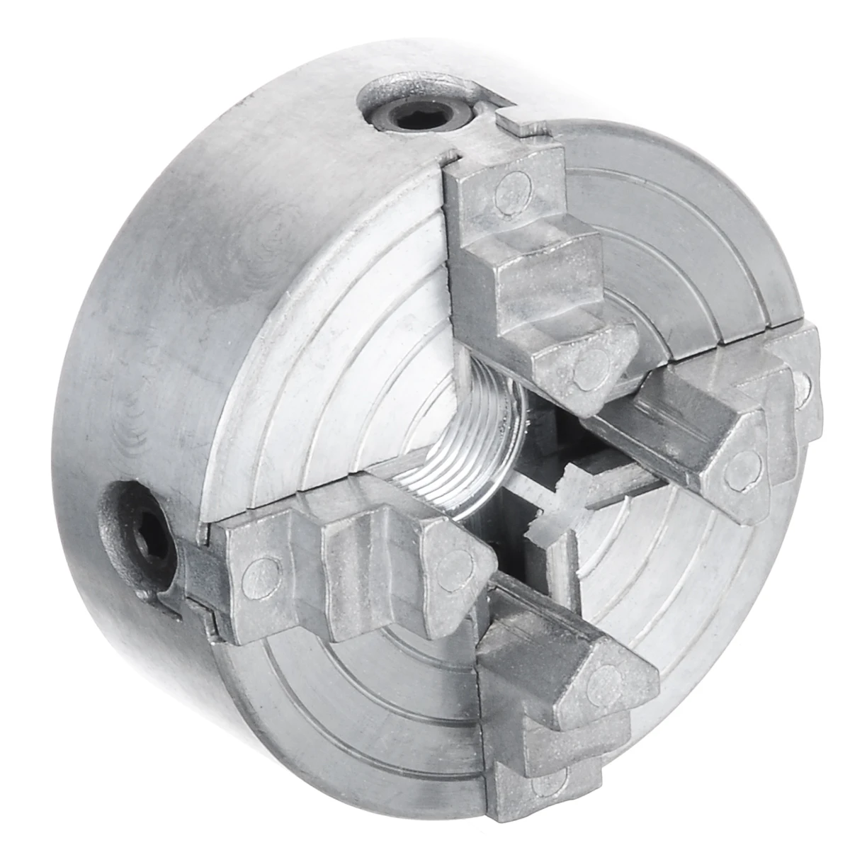 New Aluminum Metal Lathe Chuck Z011A 4-Jaw Chuck Clamp Accessory For Mini Metal Lathe Accessories Drill Chuck
