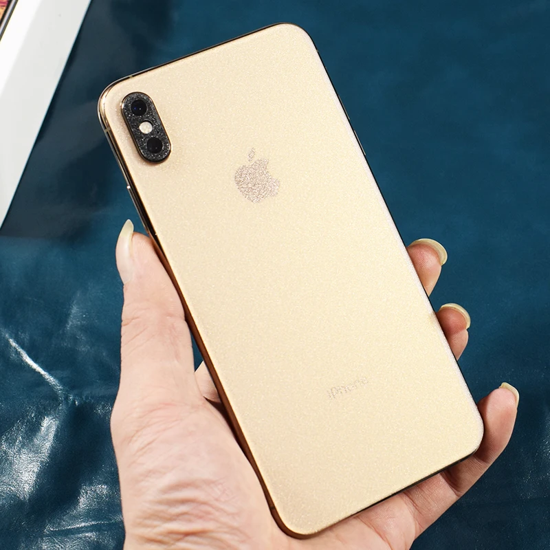 Transparent 3D Carbon Fiber Soft Film For iPhone XS MAX XR XS Clear Matte Drawing Phone Back Film For iPhone X 8 Plus Sticker (10)